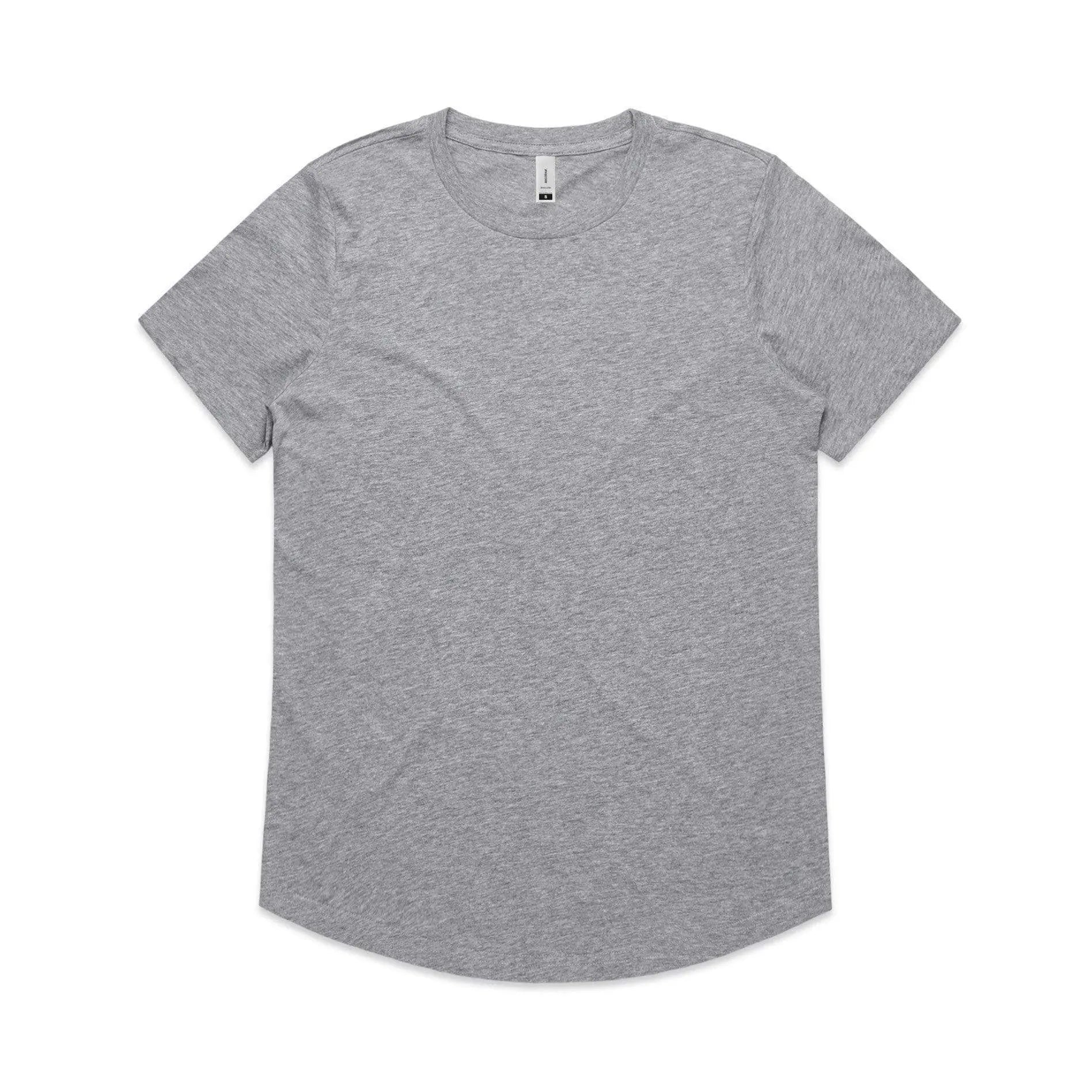 As Colour Women's drop tee 4052 Casual Wear As Colour GREY MARLE XSM